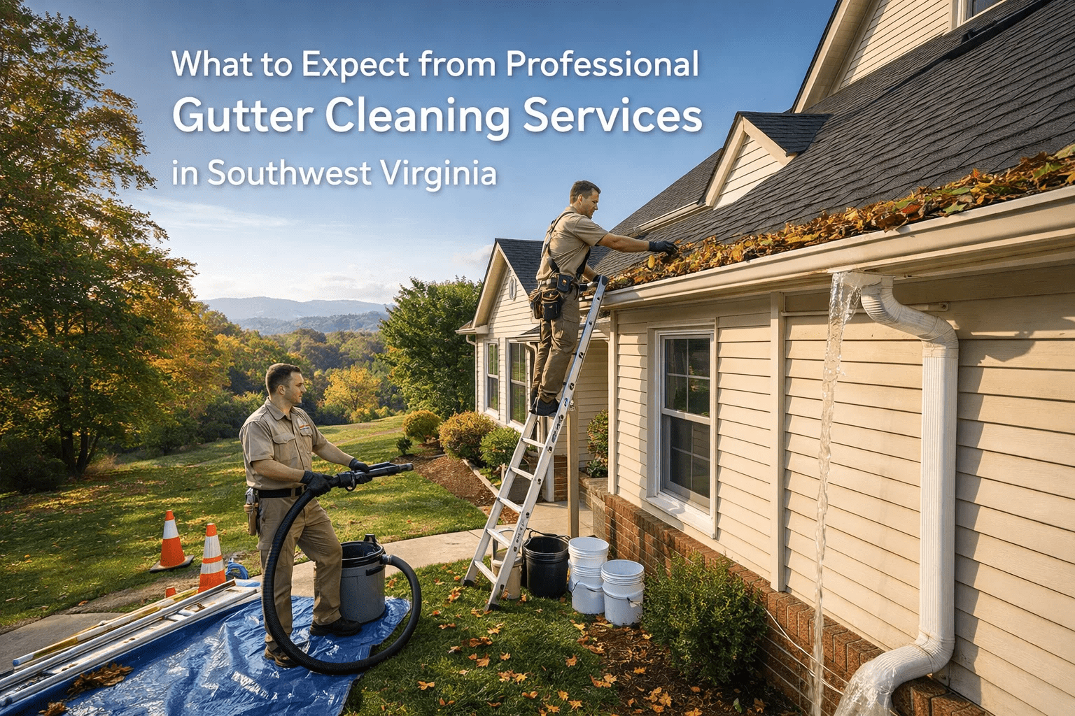 Gutter Cleaning Services in Southwest Virginia