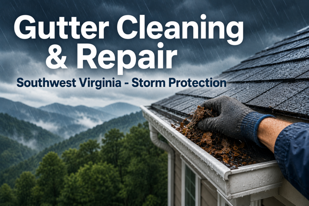 Gutter Cleaning & Repair in Southwest Virginia: Protect Your Home After Summer Storms