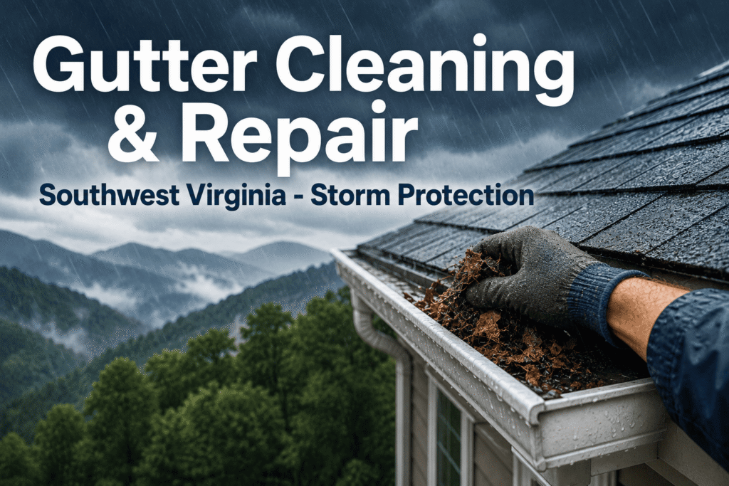 Gutter Cleaning & Repair in Southwest Virginia: Protect Your Home After Summer Storms