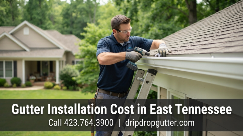 How Much Does Gutter Installation Cost in East Tennessee?