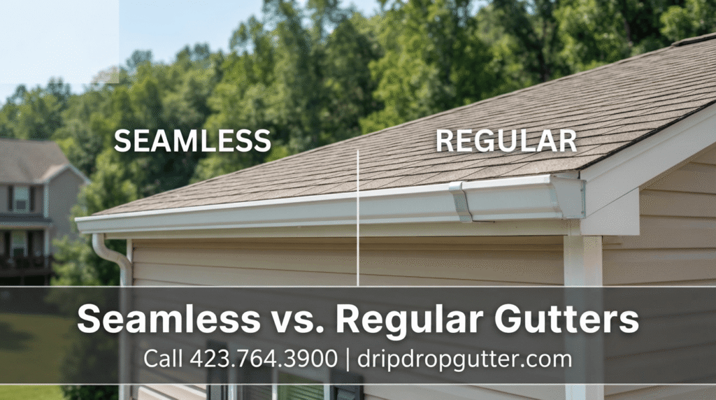 Seamless Gutters vs Regular Gutters: Which Is Better for Your Home?