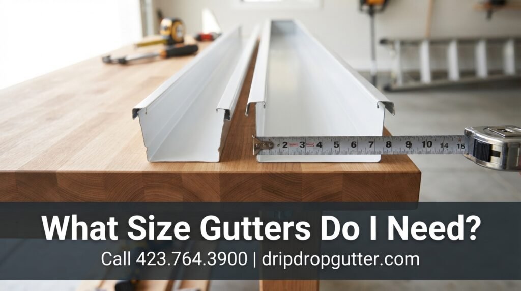 What Size Gutters Do I Need?